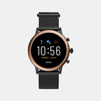 Fossil Round Black Digital watch