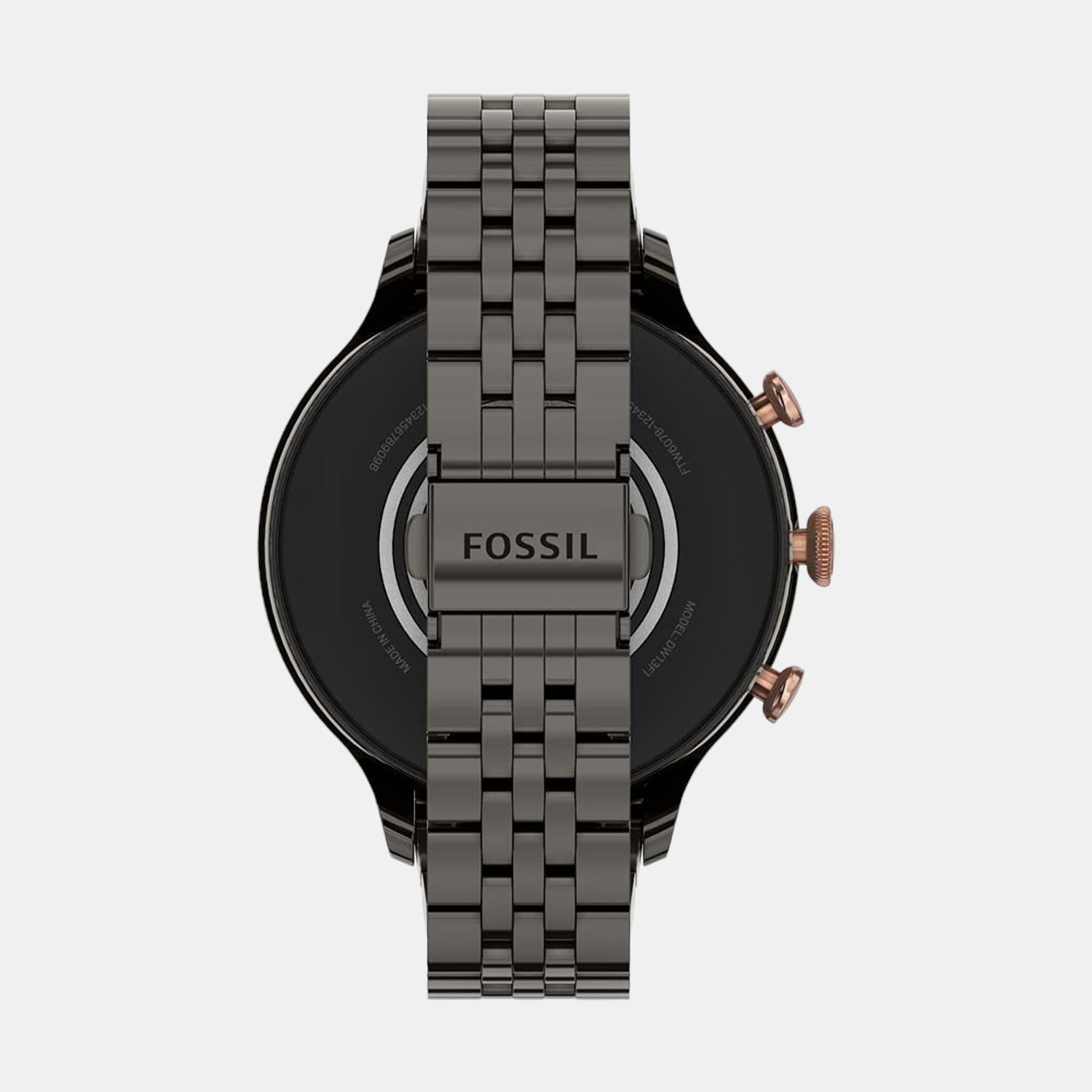 Fossil Female Black Digital Smart Watch Fossil Just In Time