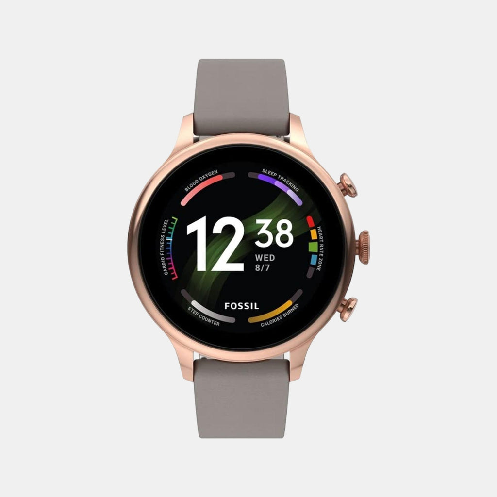 Fossil Round Black Digital watch