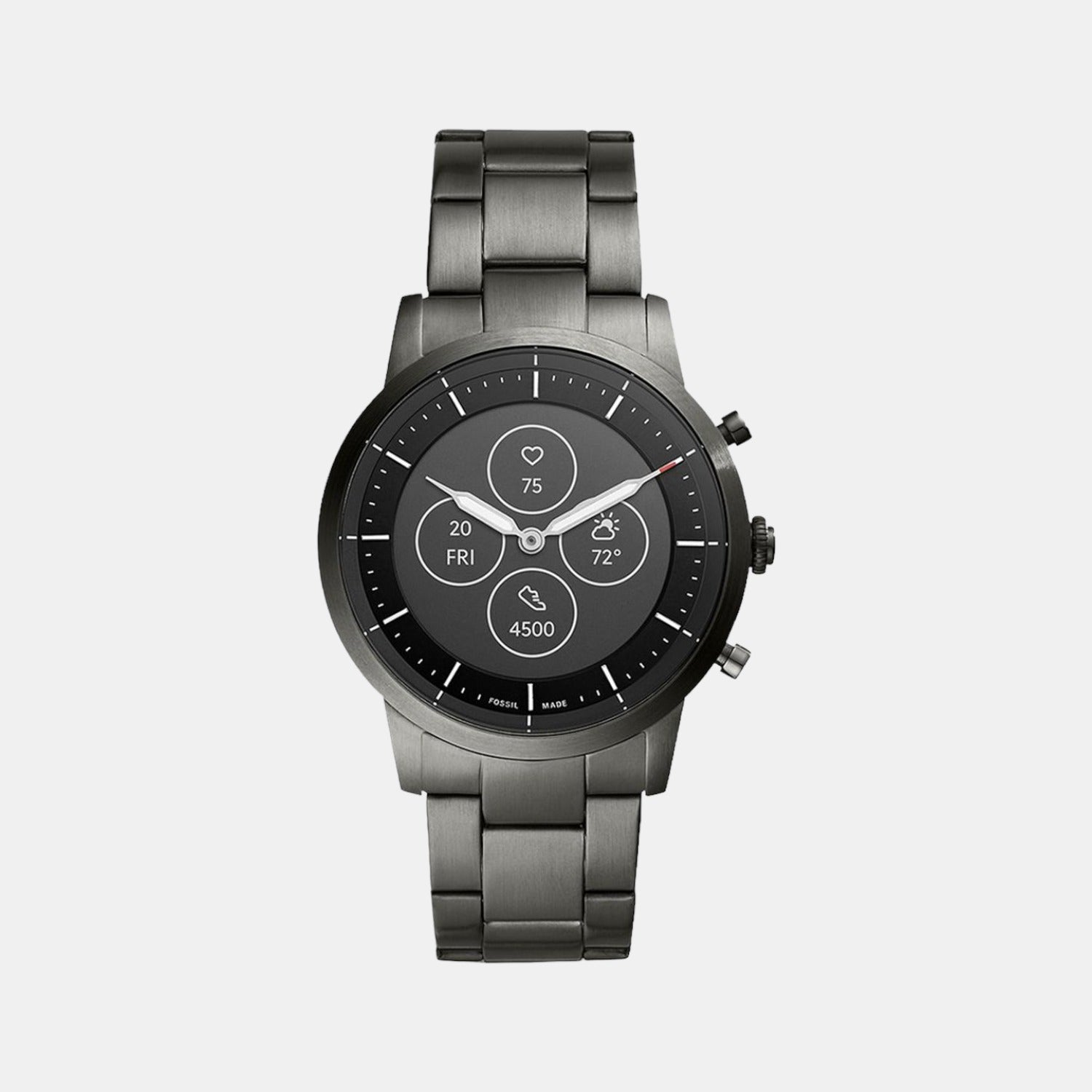Fossil Round Black Hybrid watch