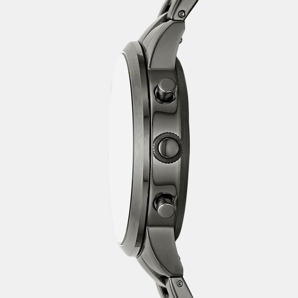 Fossil Men Round Black watch