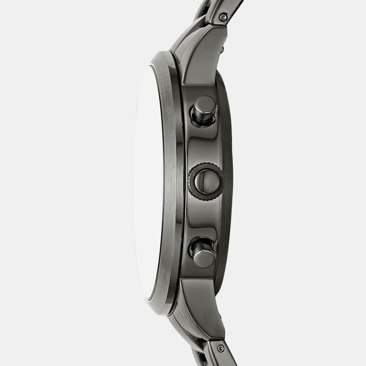 Fossil Men Round Black watch