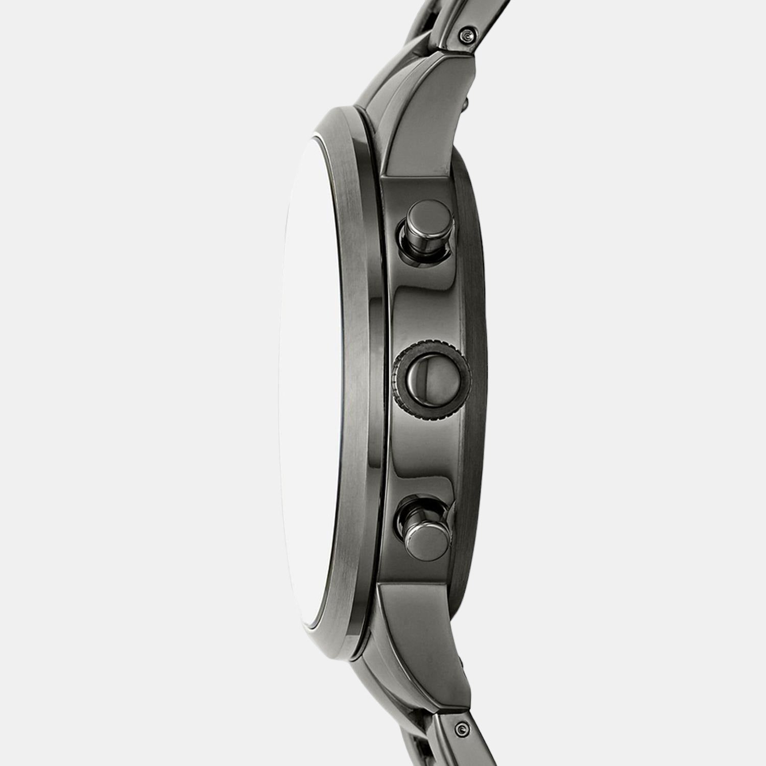 Fossil Men Round Black watch