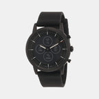 Fossil Round Black Hybrid watch