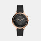 Female Hybrid HR Charter Black Leather Smart Watch FTW7011