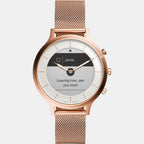 Fossil Round Processor Digital Women watch