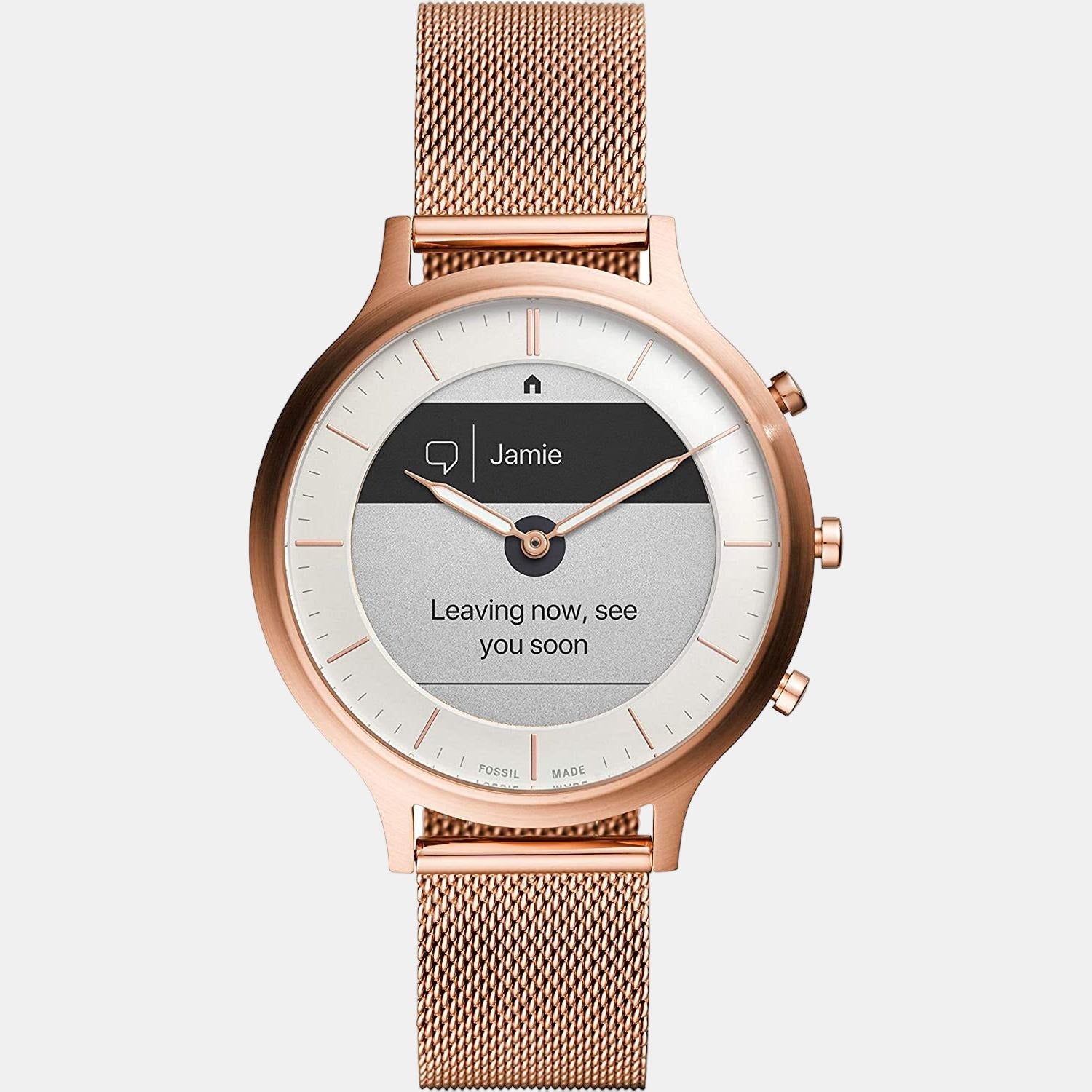 Fossil Round Processor Digital Women watch