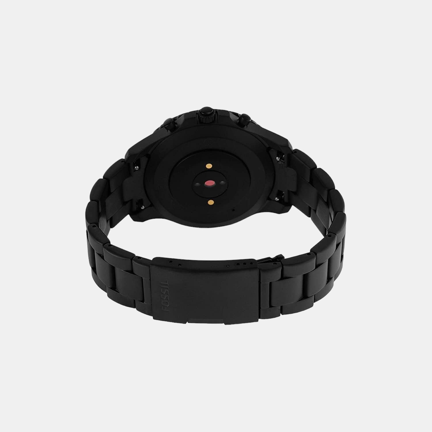 Fossil Men Round Black watch