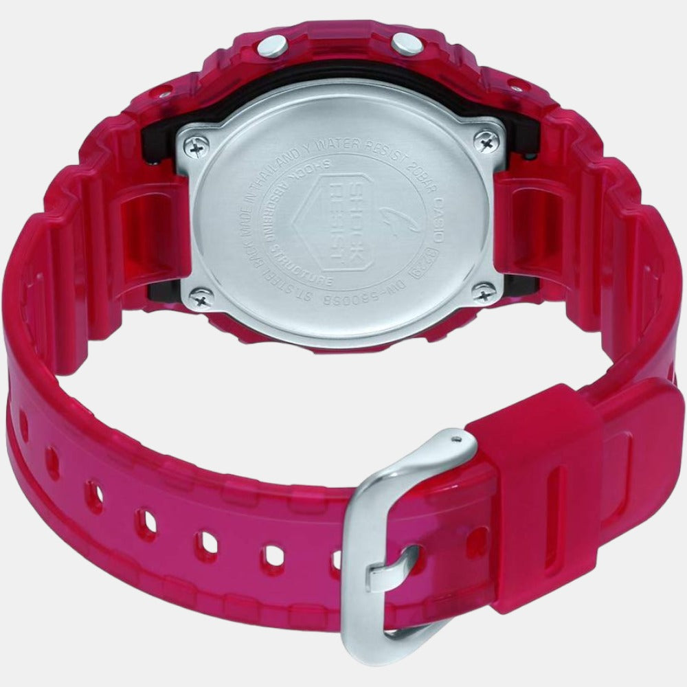 Casio Resin Round watch