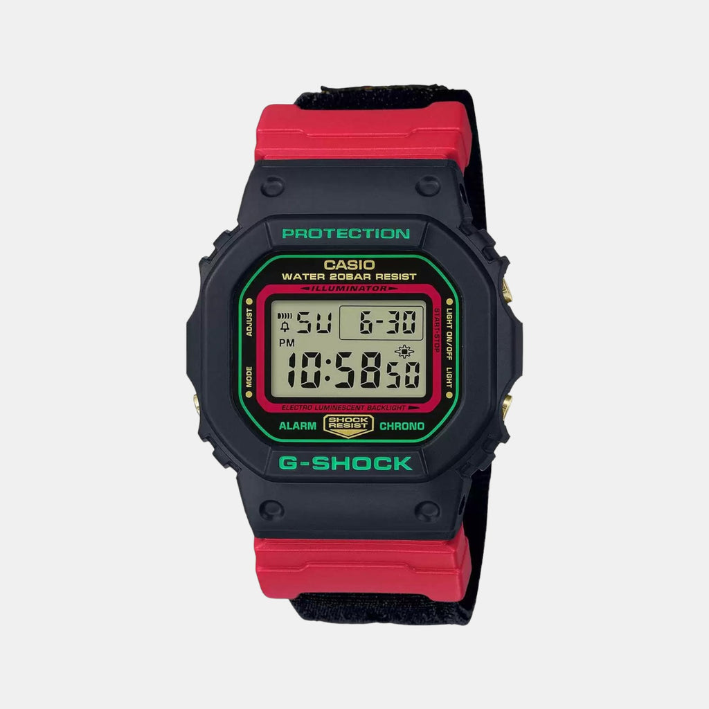 Casio Round Black Digital watch