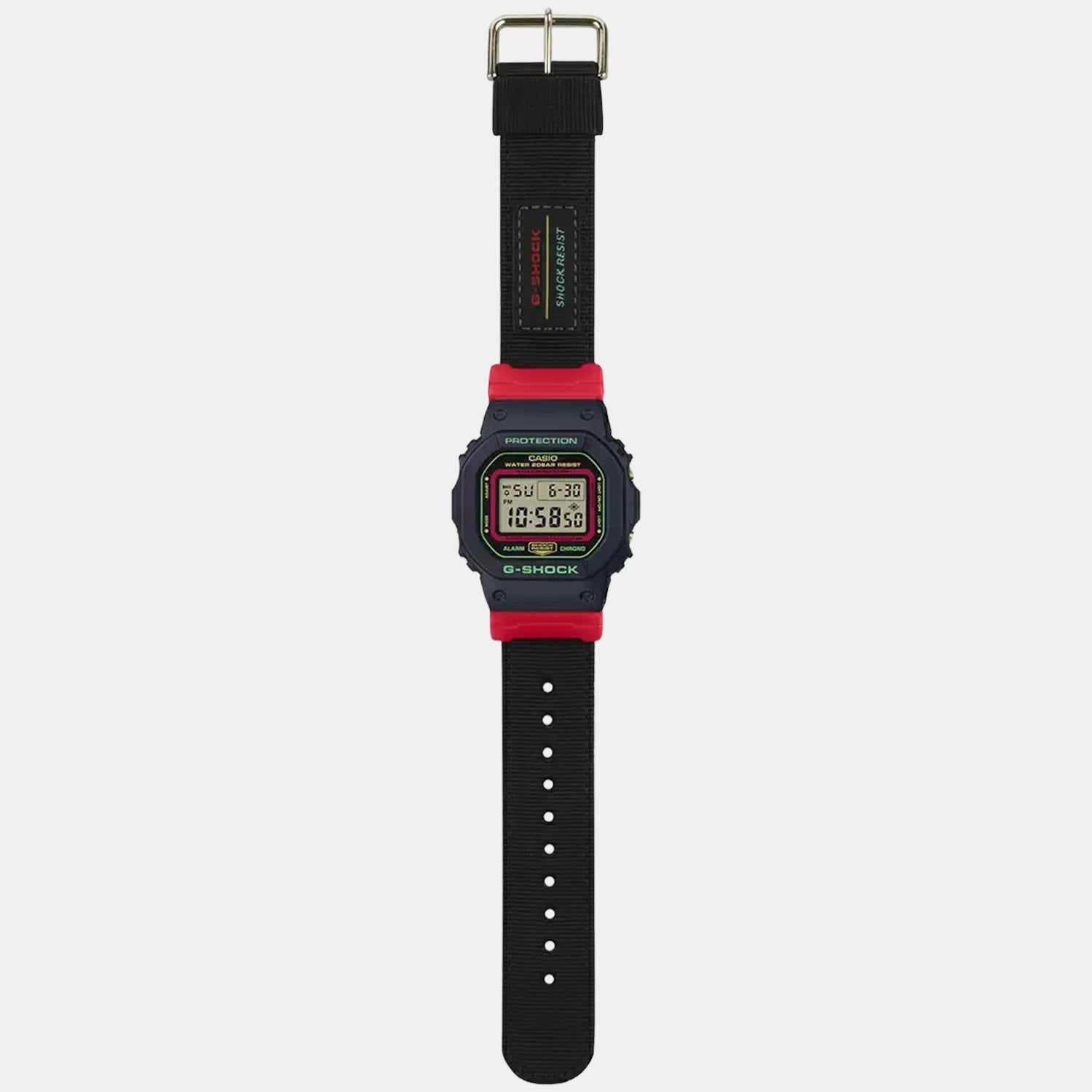 Casio Round Quartz Digital Men watch