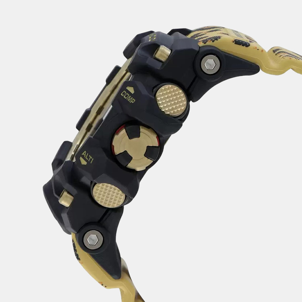 Casio Men Round Brown watch