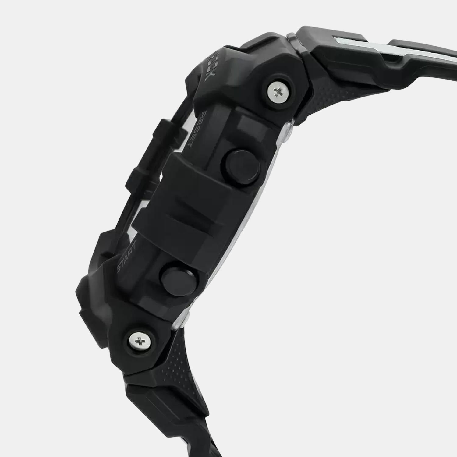 Casio Men Round Black watch