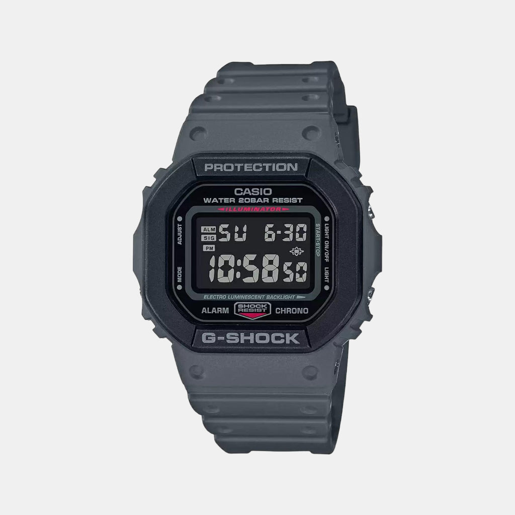 Casio Round Grey Digital watch