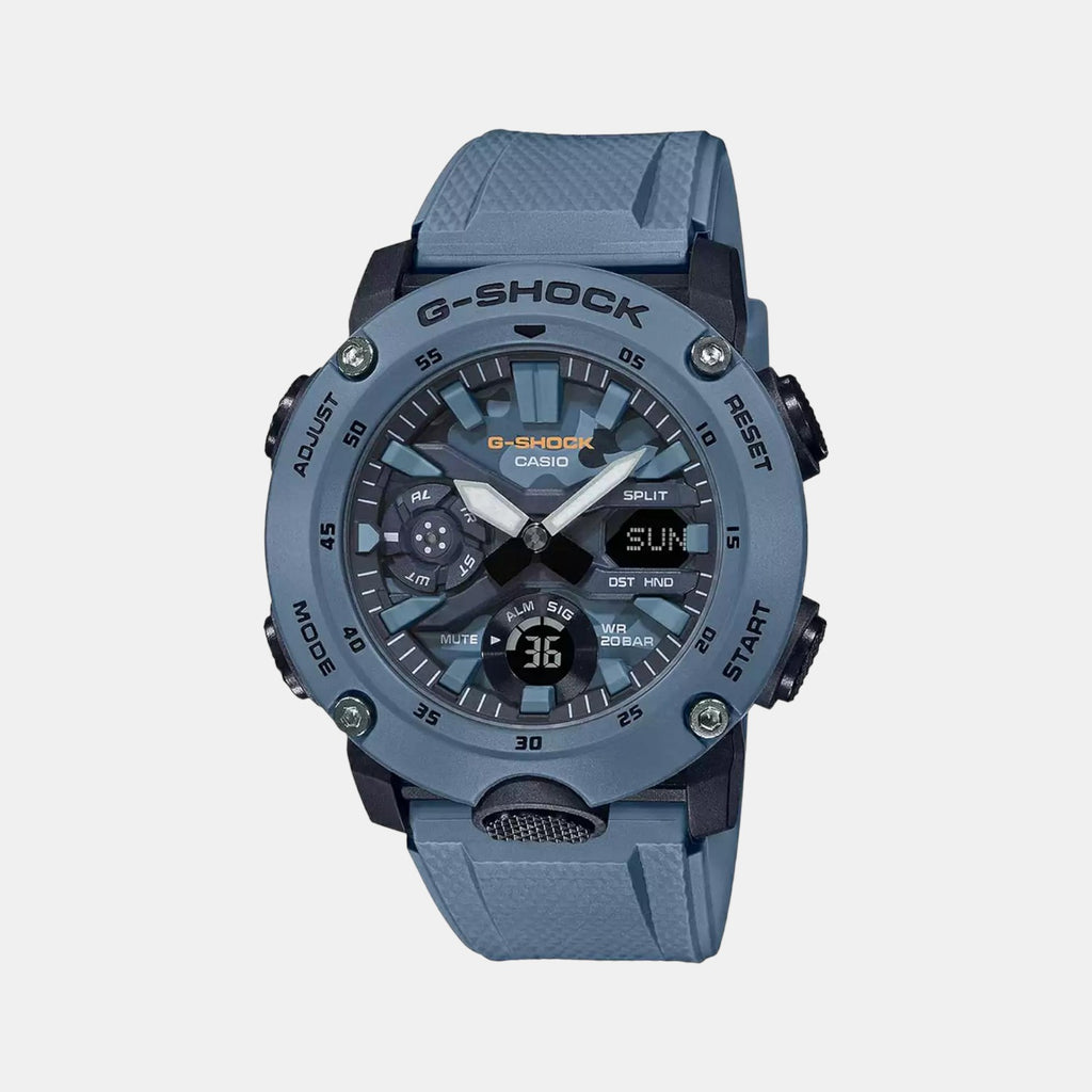 Casio Round Grey Analog-Digital watch