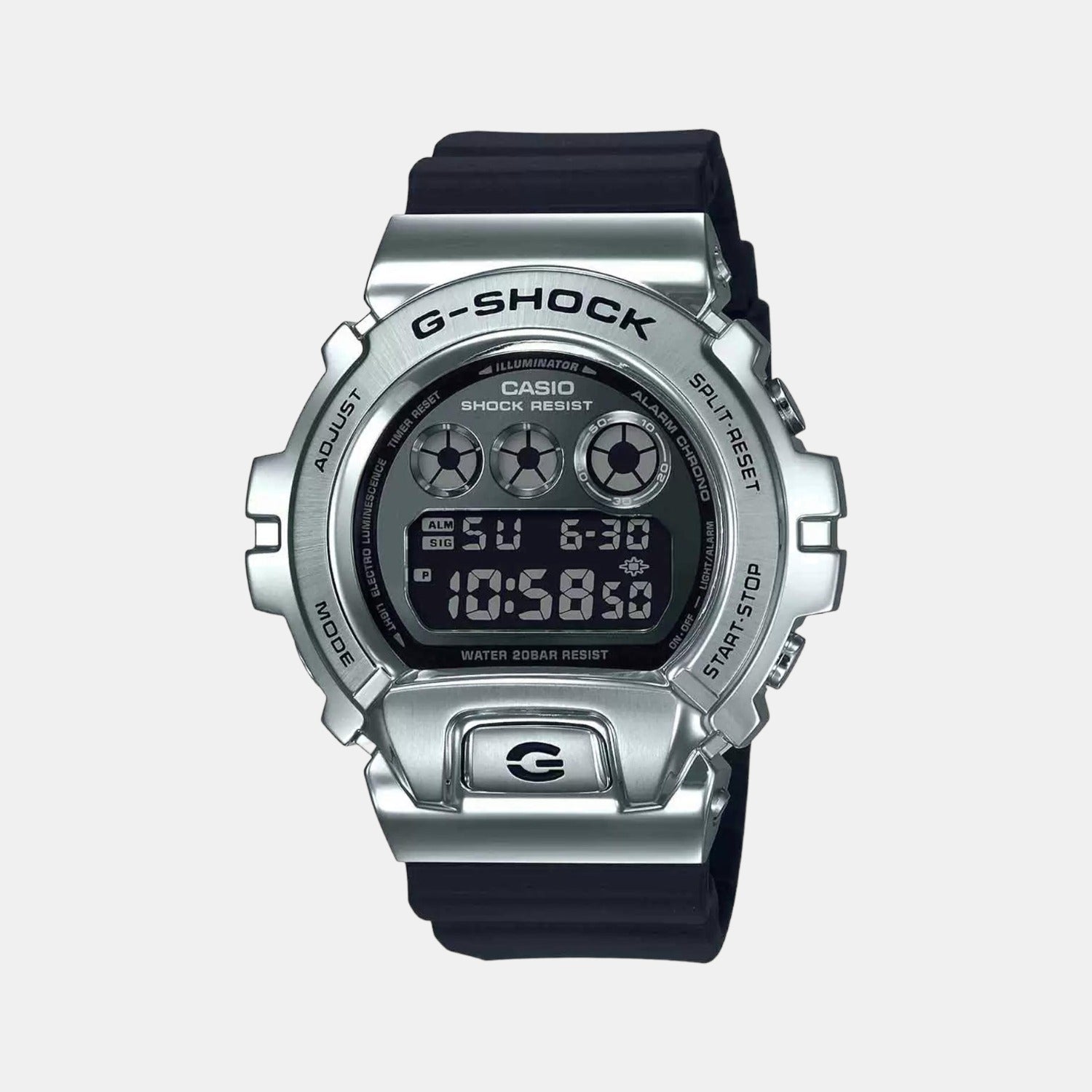 Casio Round Grey Digital watch