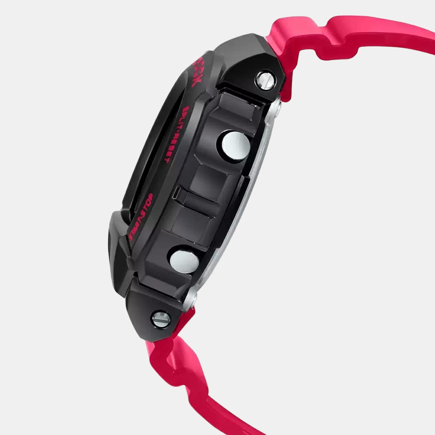 Casio Men Round Red watch