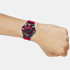 Casio 50 mm Red Quartz watch