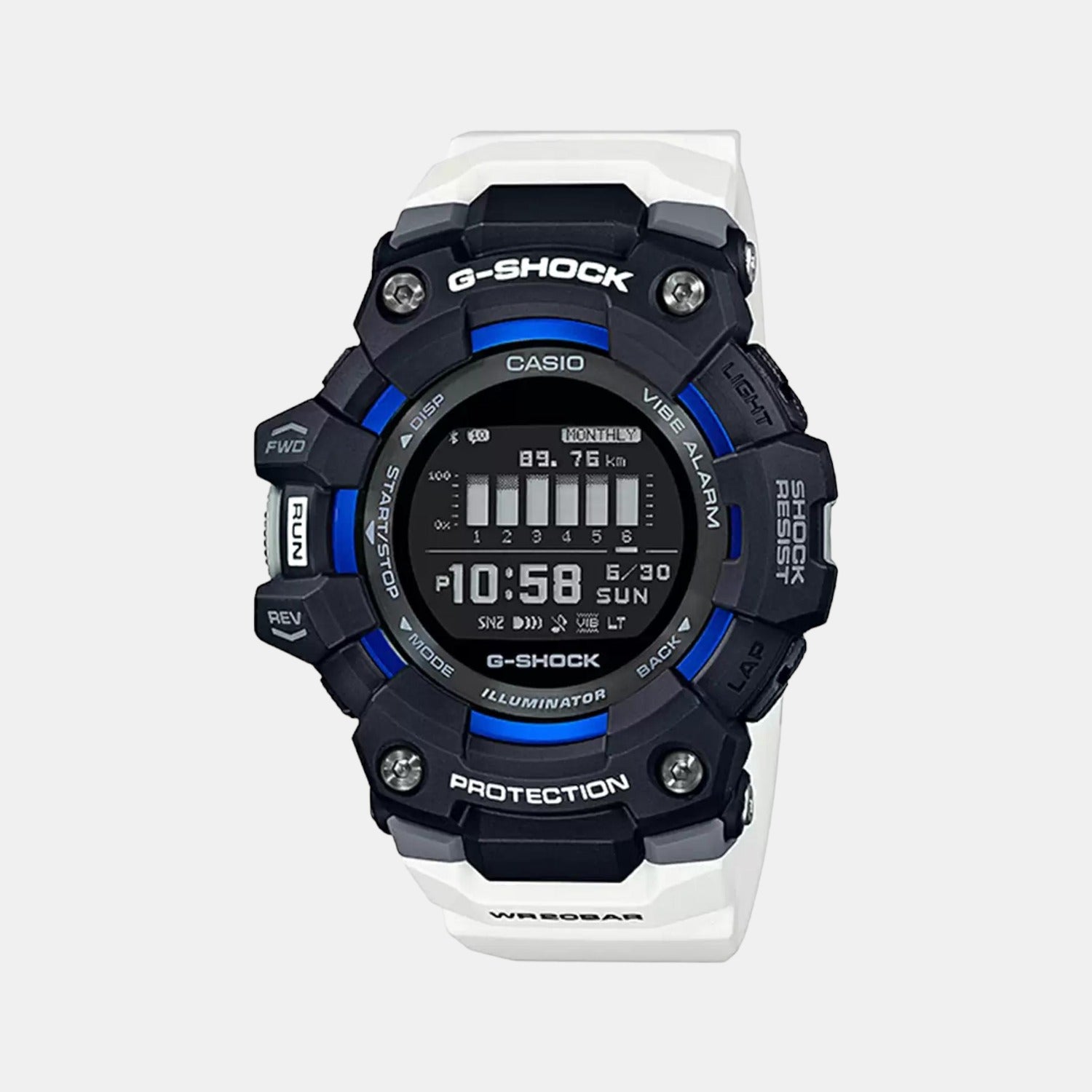 Casio Round Black Digital watch