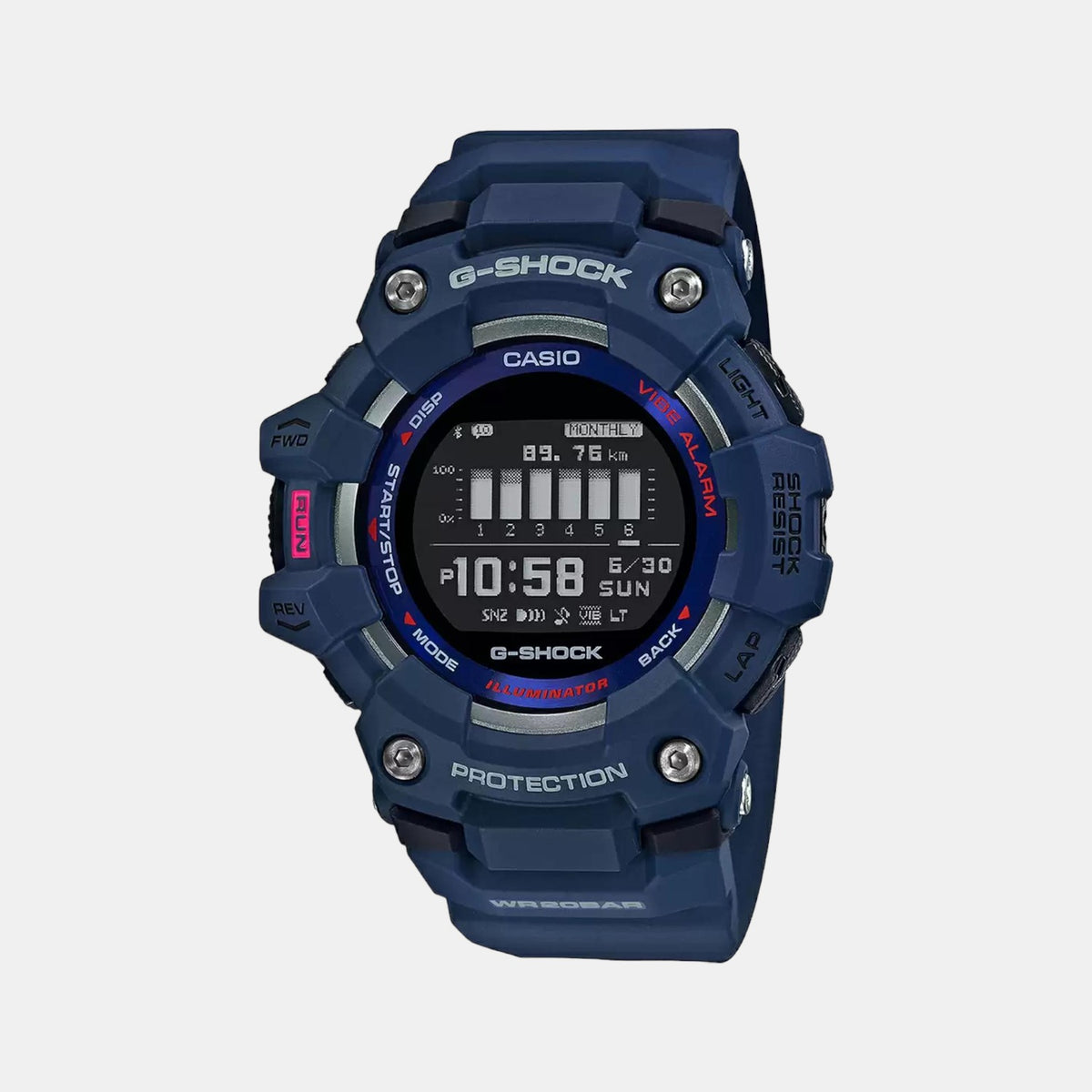 Casio Round Black Digital watch