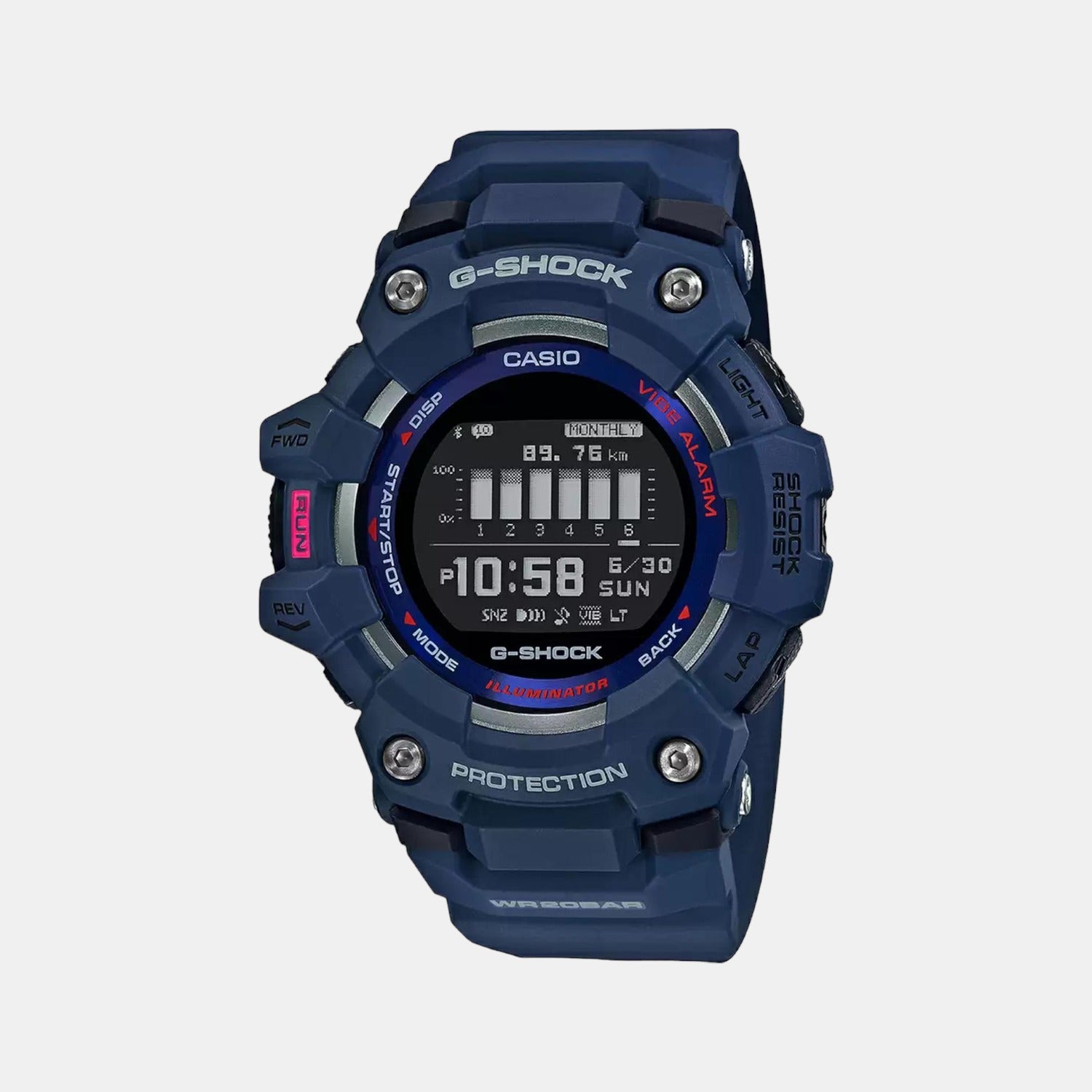 Casio Round Black Digital watch