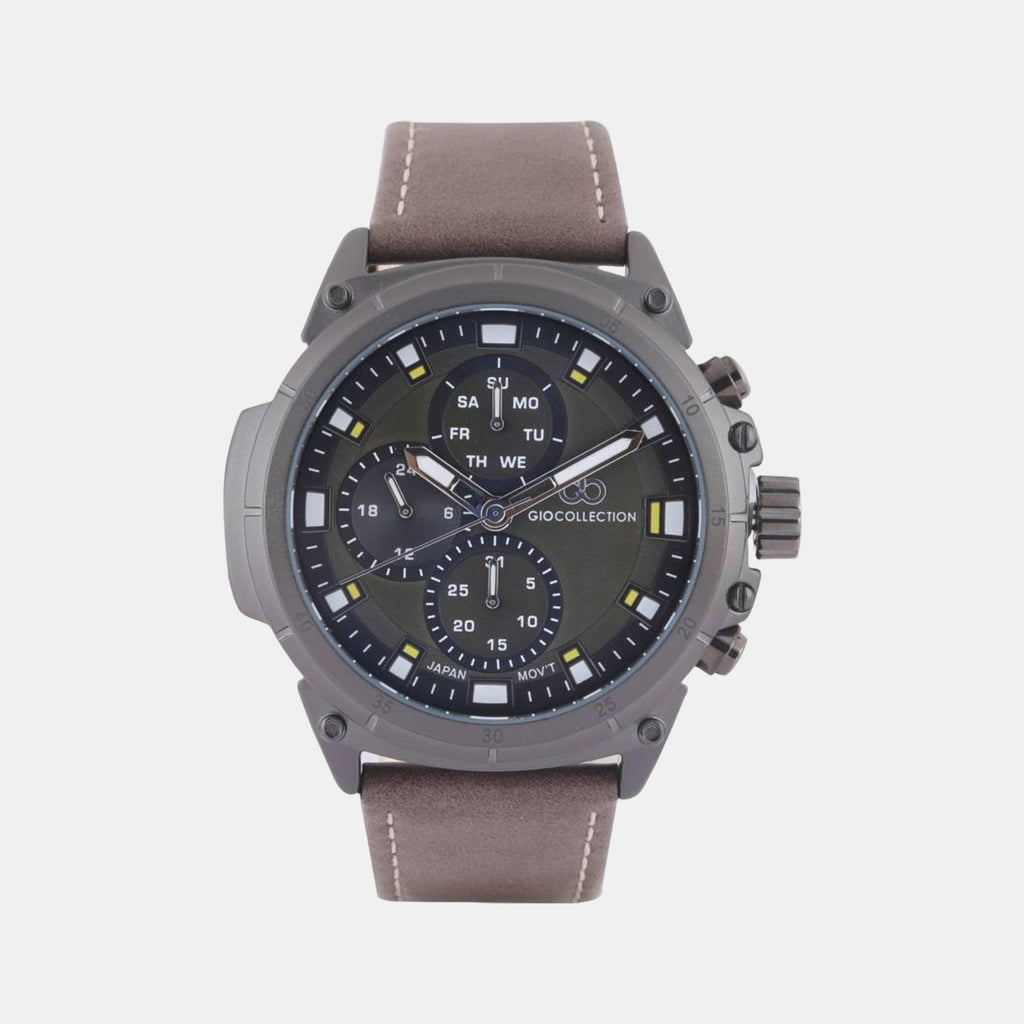 Casio Round Grey Chronograph watch