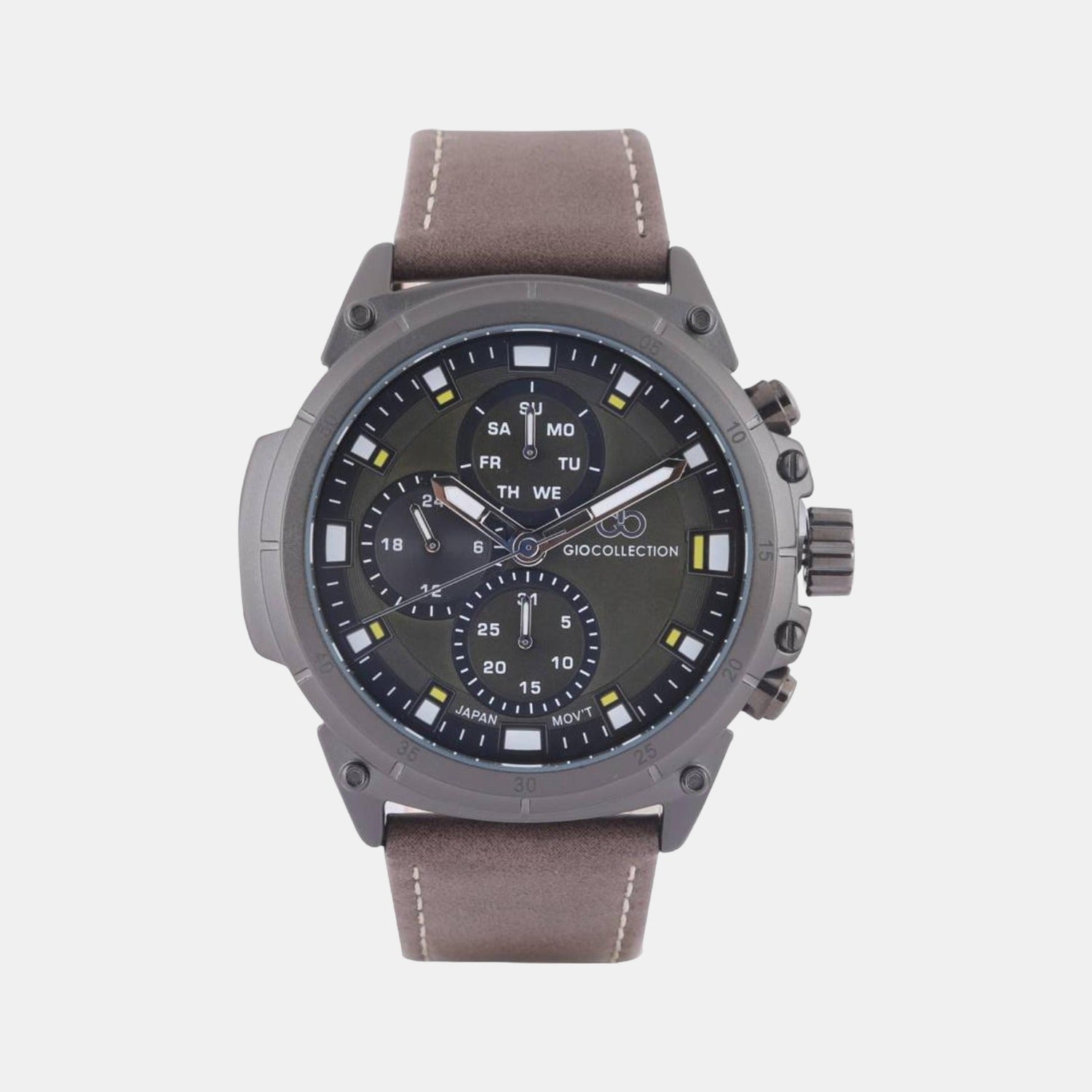 Casio Round Grey Chronograph watch