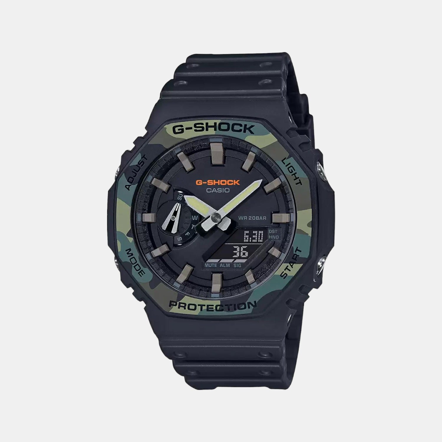 Casio Round Black Analog-Digital watch