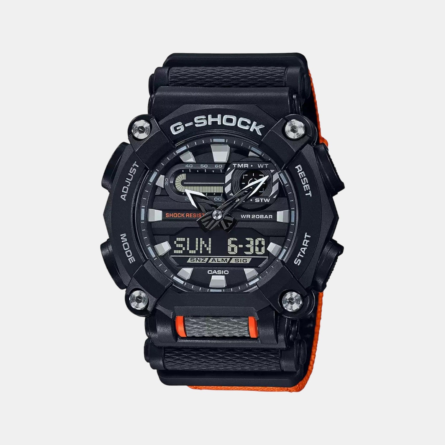 Casio Round Black Analog-Digital watch