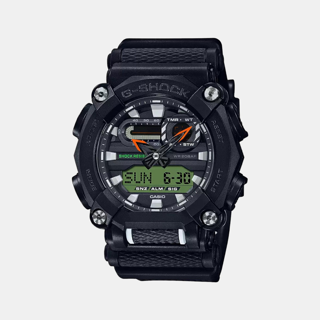 Casio Round Black Analog-Digital watch