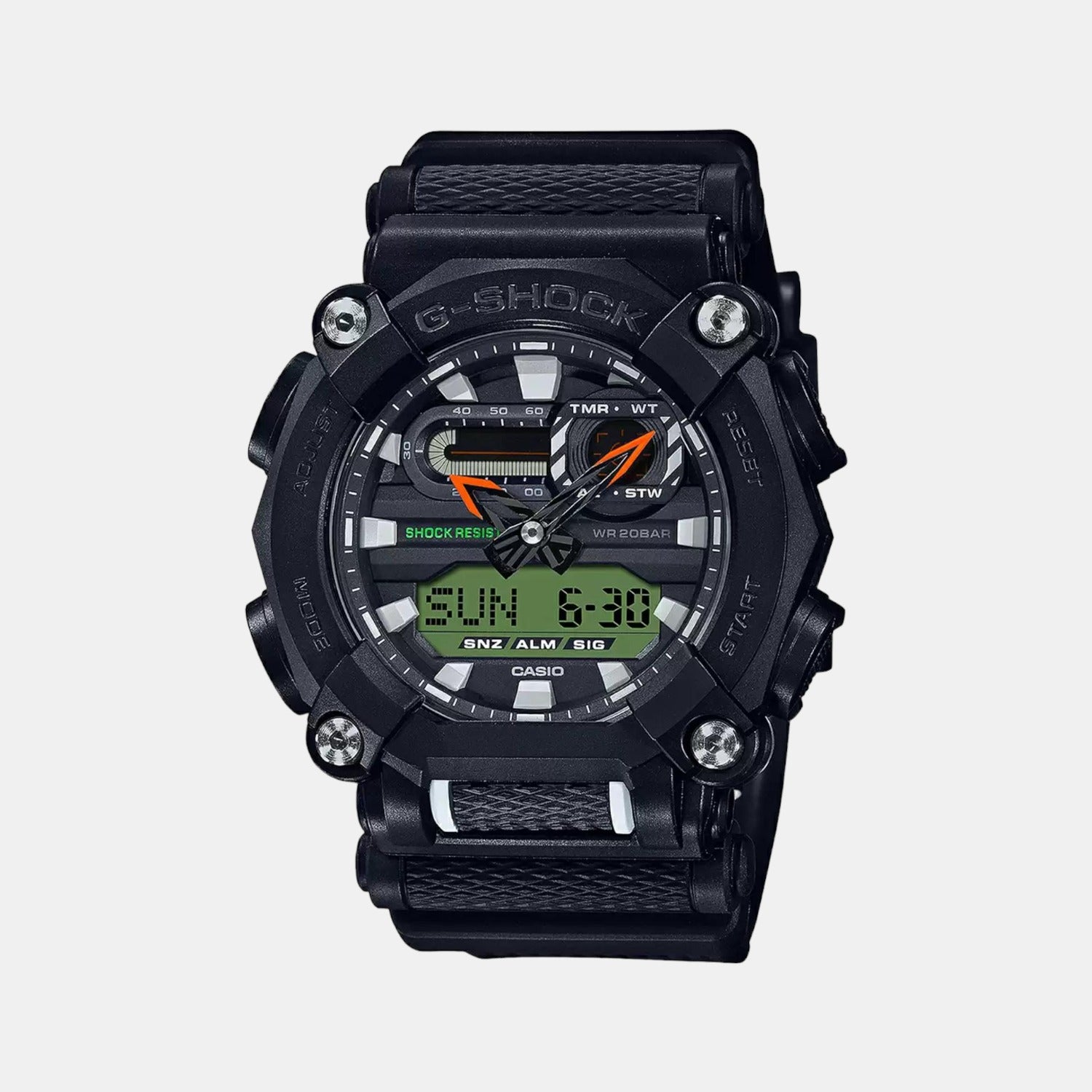Casio Round Black Analog-Digital watch