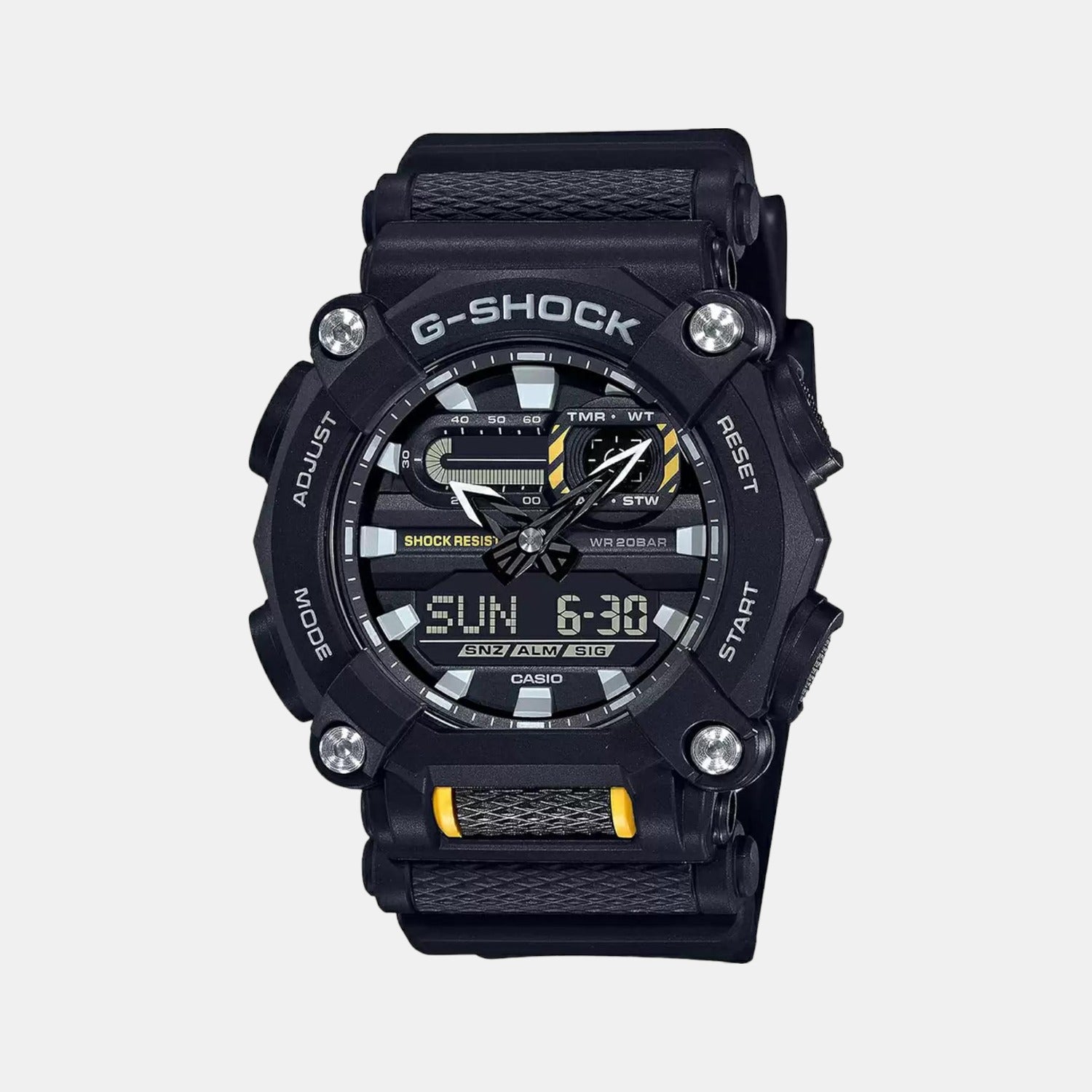 Casio Round Black Analog-Digital watch
