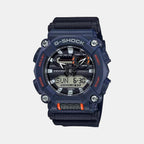 Casio Round Blue Analog-Digital watch