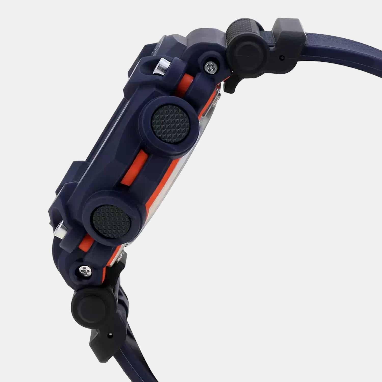 Casio Men Round Blue watch