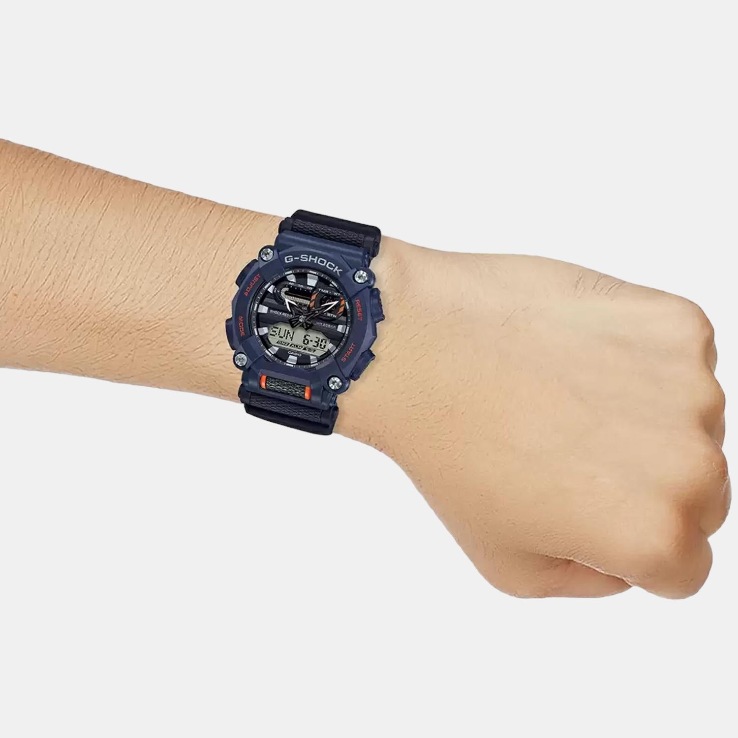 Casio 50 mm Blue Quartz watch