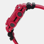 Casio Men Round Red watch