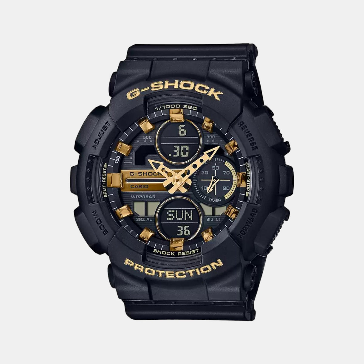 Casio Round Black Analog-Digital watch