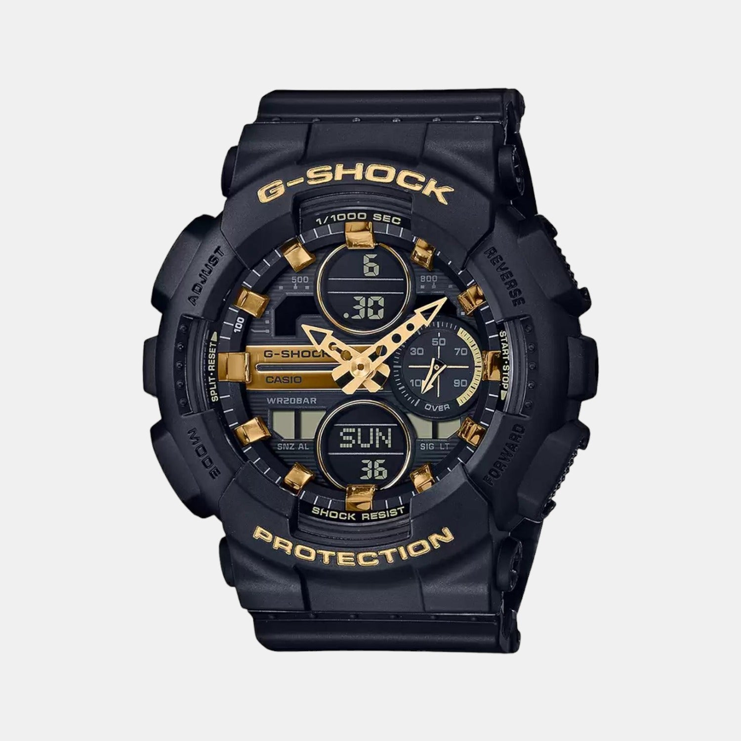Casio Round Black Analog-Digital watch