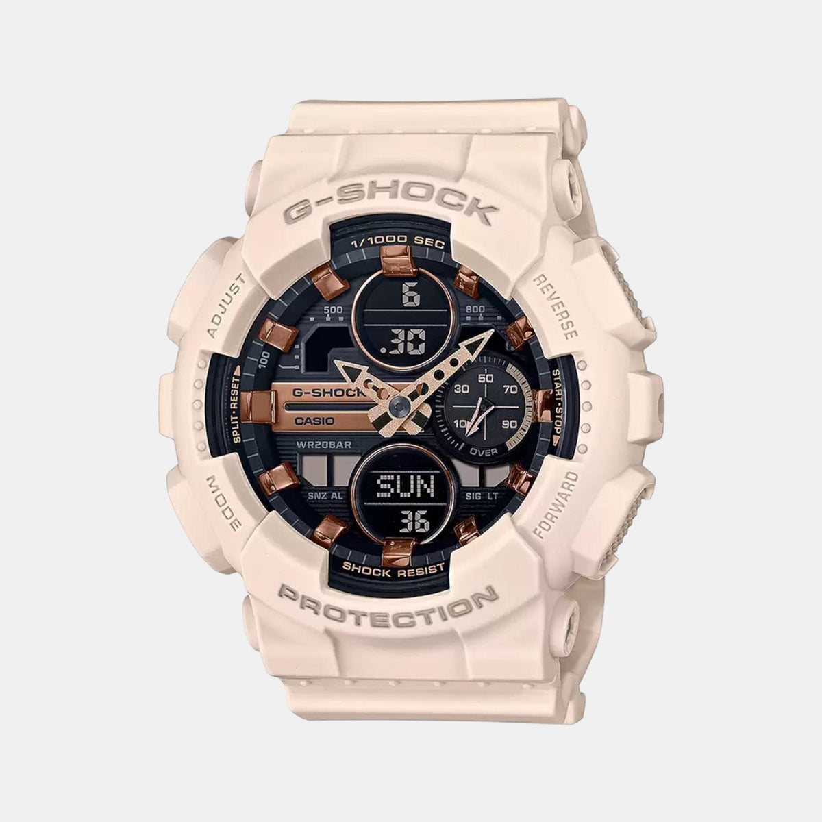 Casio Round Black Analog-Digital watch