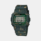 Casio Square Green Digital watch