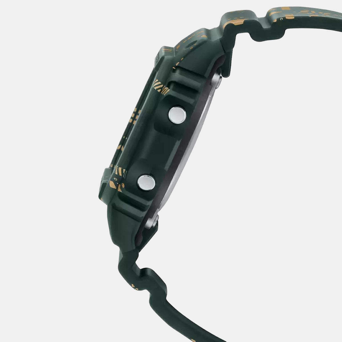 Casio Men Square Green watch