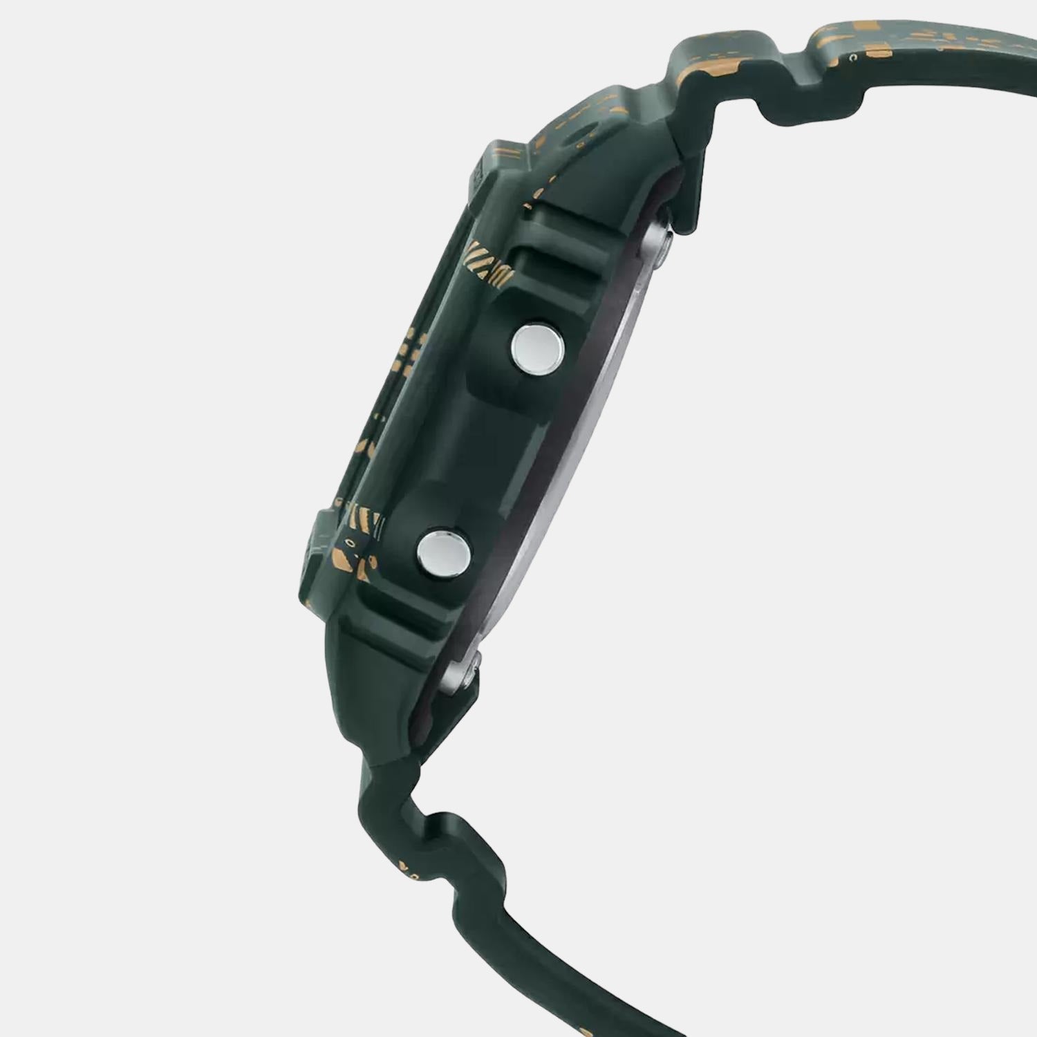 Casio Men Square Green watch