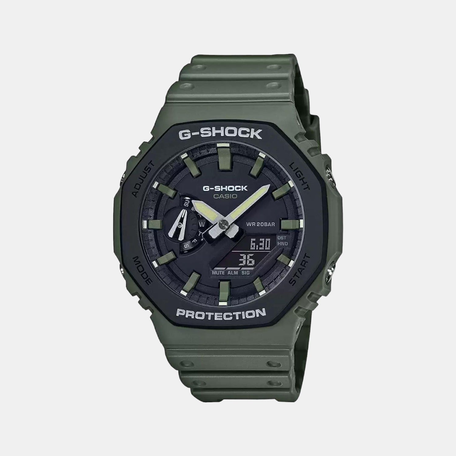 Casio Round Black Analog-Digital watch