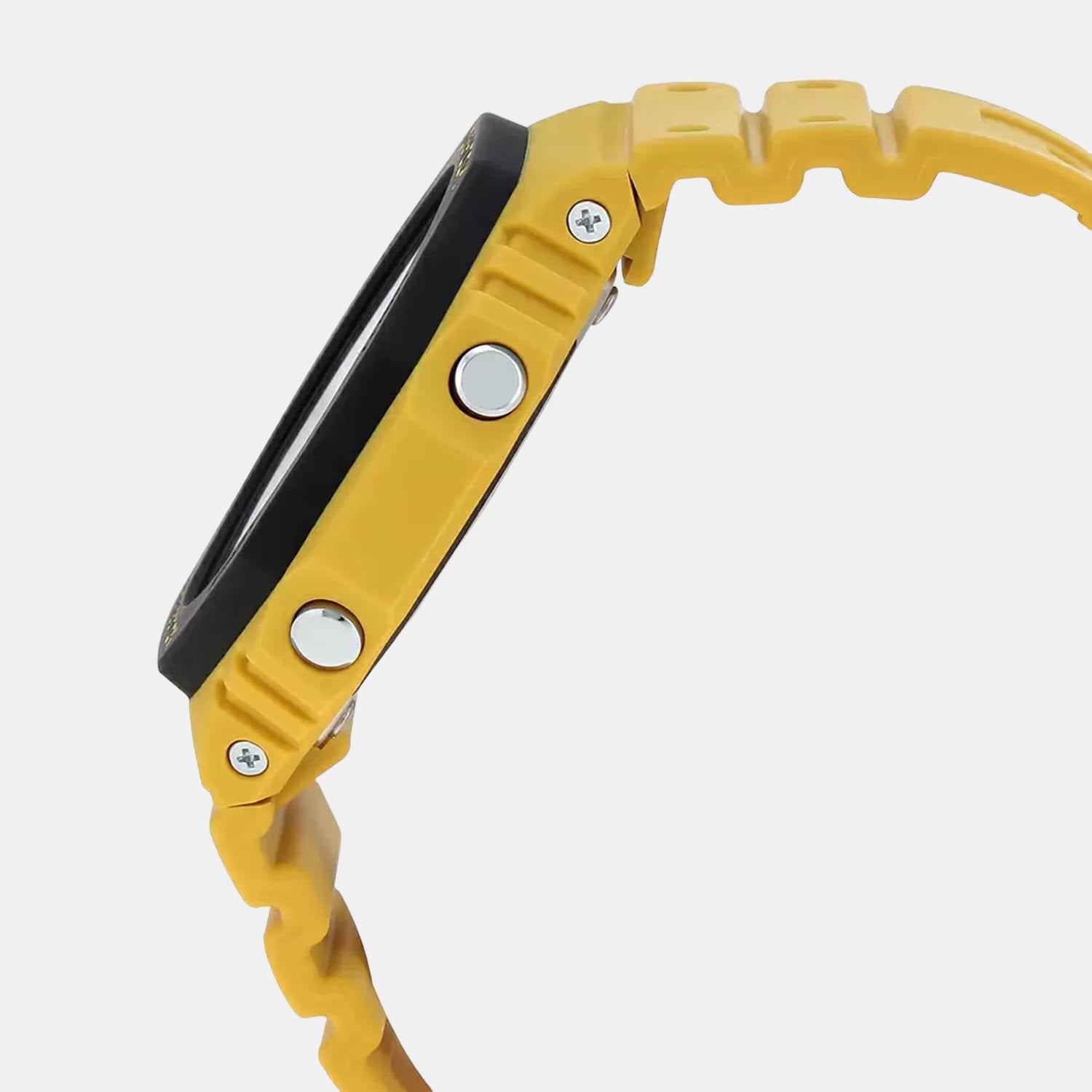 Casio Men Round Black watch