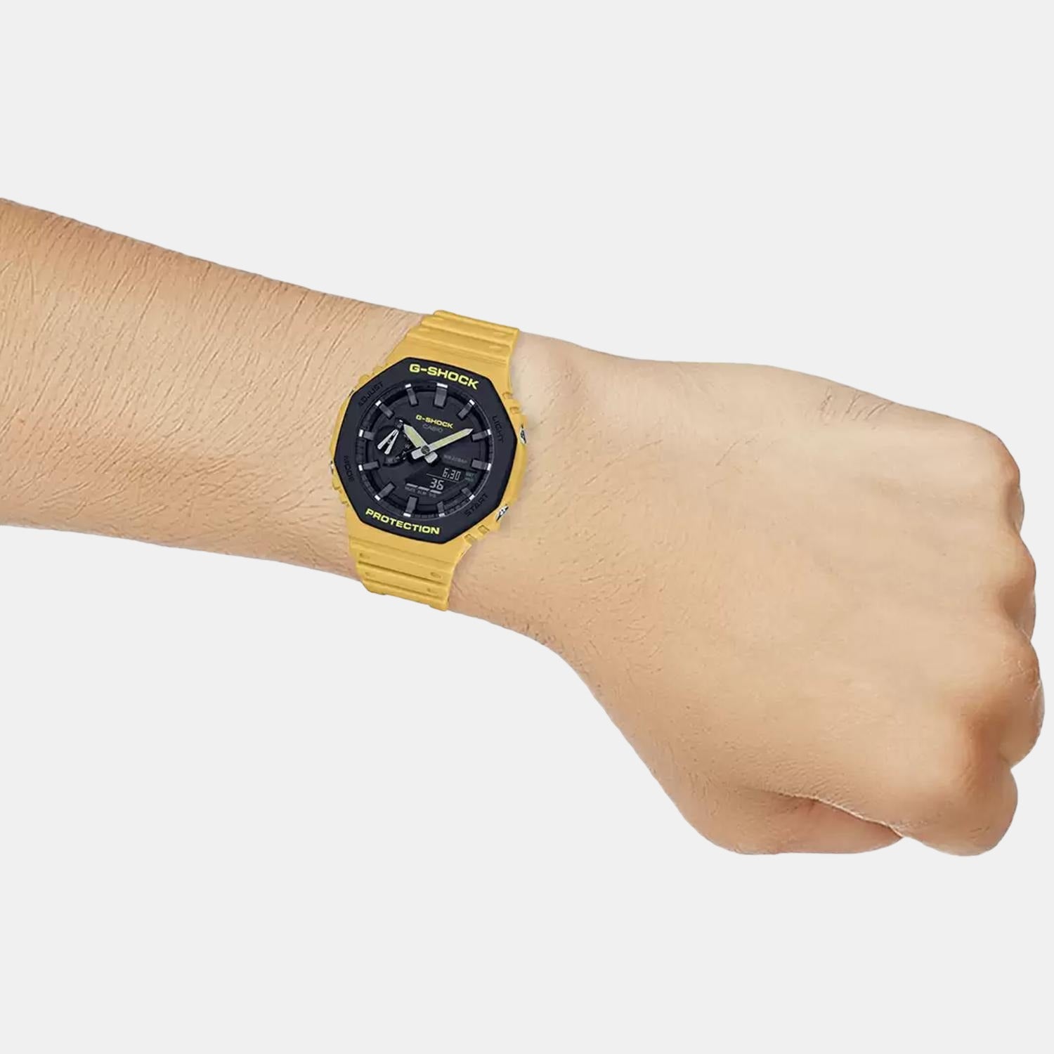 Casio 39 mm Yellow Quartz watch