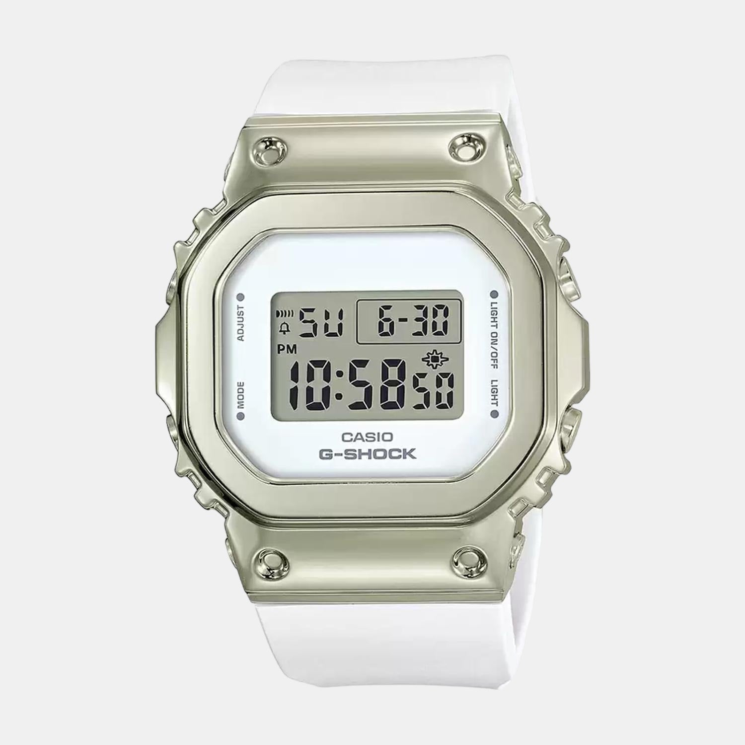 Casio G-Shock Women Quartz White Dial Digital Resin Watch G1069