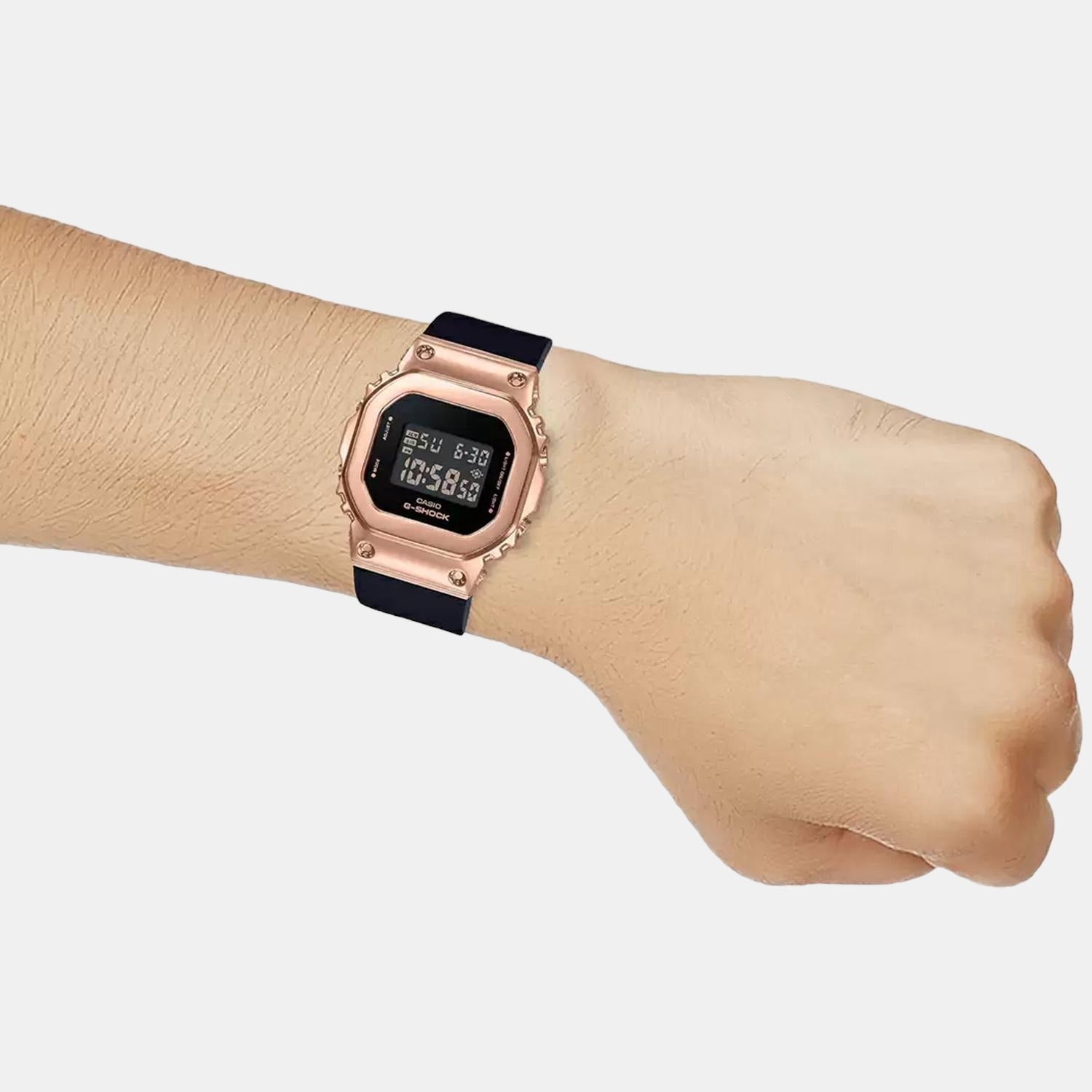 Womens g discount shock rose gold