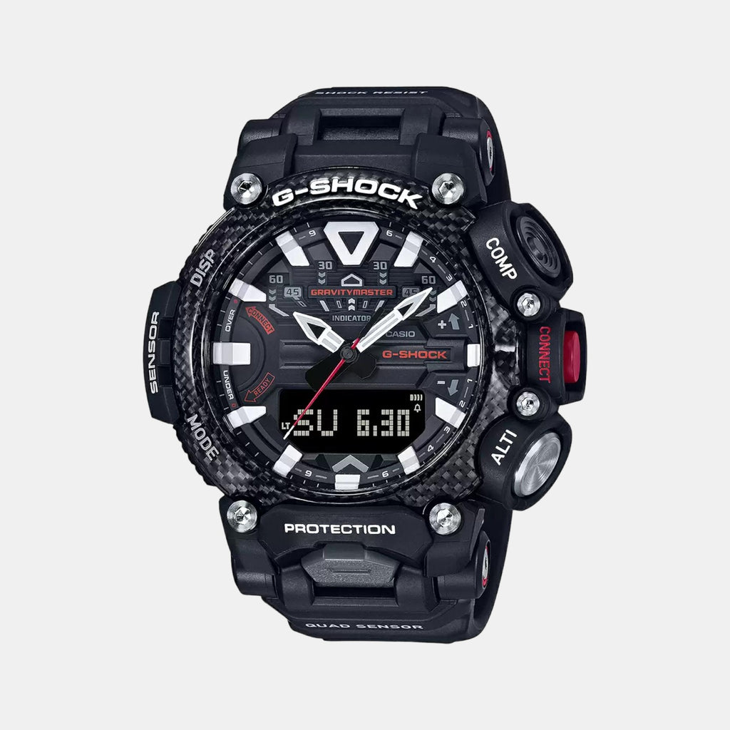Casio Round Black Analog-Digital watch