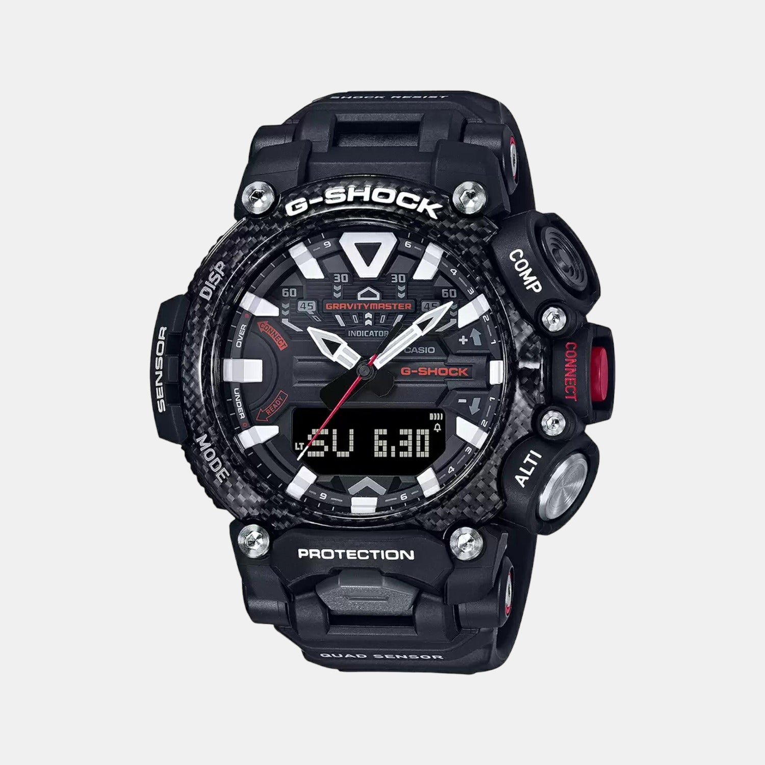 Casio Round Black Analog-Digital watch