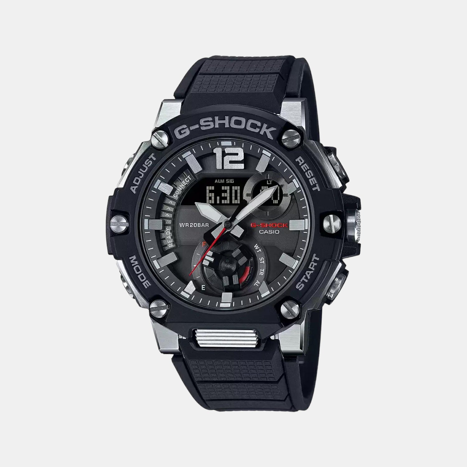 Casio Round Black Analog-Digital watch